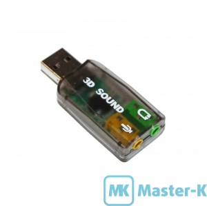 Dynamode USB-Soundcard 2.0 ch Black