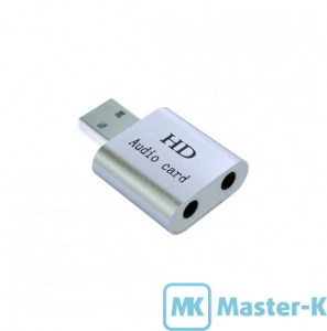 Dynamode USB-SOUND7-ALU Silver
