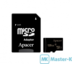 FLASH 128Gb microSDXC Apacer (AP128GMCSX10U5-R), UHS-1