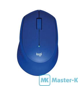 Мышь Logitech M330 Silent Plus Wireless Mouse Blue USB