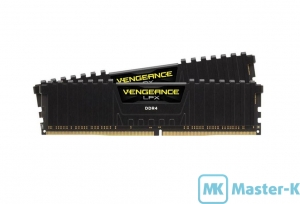 DDR4 32Gb (2*16Gb) 3600 Corsair Vengeance LPX Black (CMK32GX4M2Z3600C18)