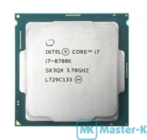 Intel Core i7-8700K 3,70GHz/2666MHz/12Mb-L3/GPU-350/1200MHz, LGA-1151 Tray
