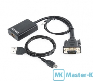 Конвертер VGA-HDMI Cablexpert (A-VGA-HDMI-01)
