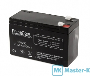 Аккумуляторная батарея 12В/9,0 Ач для UPS Frimecom (GS1290)