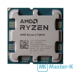 AMD RYZEN 5 7600X 4,7GHz (Turbo 5.30GHz)/6C,12T/32Mb-L3, AM5 Tray