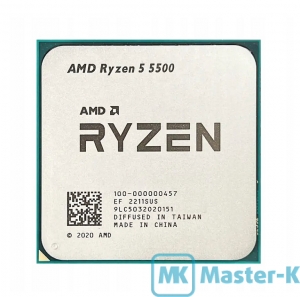 AMD RYZEN 5 5500 3,6GHz (Turbo 4.20GHz)/6C,12T/16Mb-L3, AM4 Tray