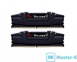 DDR4 64Gb (2*32Gb) 3600 G.Skill Ripjaws V Black (F4-3600C18D-64GVK)