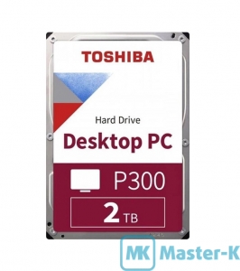 HDD 3,5" SATA 2Tb Toshiba P300 HDWD320UZSVA 7200, 256Mb