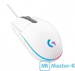Мышь Logitech Gaming Mouse G102 Lightsync White USB (910-005809)