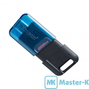 USB FLASH 128Gb Kingston DataTraveler 80 M DT80M/256GB Blue/Black USB 3.2/Type-C