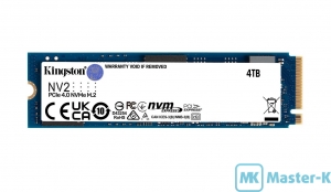 SSD M.2 PCI-E 4Tb Kingston NV2 (SNV2S/4000G)