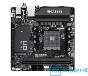 Socket AM4 GigaByte A520I AC, AMD A520 Chipset, mini-ITX