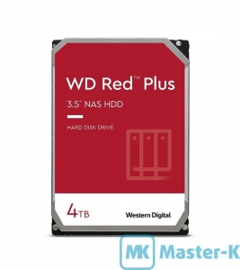 HDD 3,5" SATA 4Tb WD WD40EFPX Red Plus 5400, 256Mb