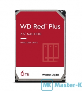 HDD 3,5" SATA 6Tb WD WD60EFPX Red Plus 5400, 256Mb