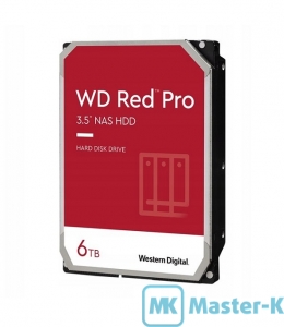 HDD 3,5" SATA 6Tb WD WD6003FFBX Red Pro 7200, 256Mb