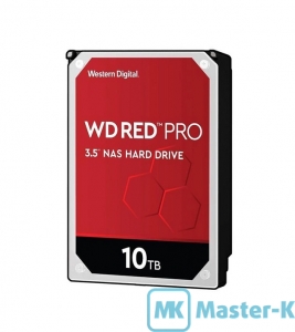 HDD 3,5" SATA 10Tb WD WD102KFBX Red Pro 7200, 256Mb