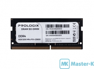 SO-DDR4 8Gb 3200 Prologix (PRO8GB3200D4S)