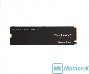 SSD M.2 PCI-E 1Tb WD Black SN850X (WDS100T2X0E)