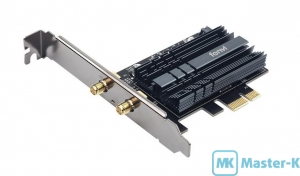 Net Card FENVI FV-AX3000S 2.4Ghz/5Ghz 802.11AX + Bluetooth5.2 PCI Express 1x