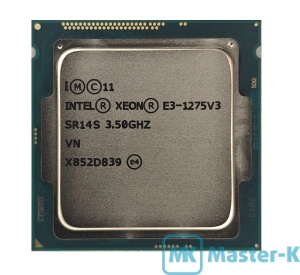 Intel Xeon E3-1275 V3 3,50GHz/1600MHz/8Mb-L3, LGA-1150 Tray
