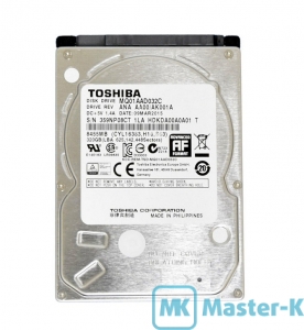 HDD 2,5" SATA 320Gb Toshiba MQ01AAD032C 4200, 8Mb