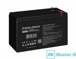 Аккумуляторная батарея 12В/9,0 Ач для UPS Prologix (PL12-9)