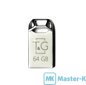 USB FLASH 64Gb T&G 110 Metal Series Silver (TG110-64G)