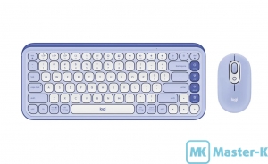 Комплект Logitech Pop Icon Combo Lilac (920-013078)