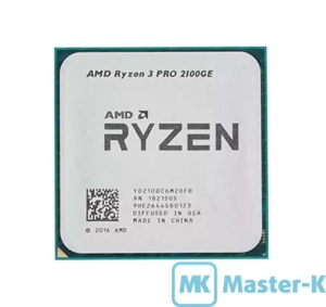 AMD RYZEN 3 2100GE 3,2GHz (Turbo GHz)/2C,4T/4Mb-L3, AM4 Tray