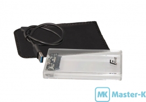 Mobile USB SATA 2,5" Frime FHE80.25U30 USB 3.0 Clear