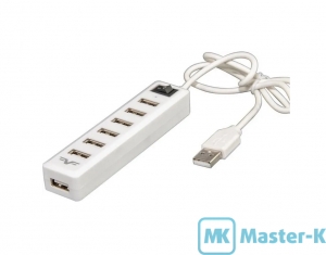 USB HUB Frime FH-20041 7-port White