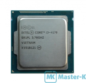Intel Core i3-4170 3,70GHz/1600MHz/3Mb-L3/GPU 350/1150MHz, LGA-1150 Tray
