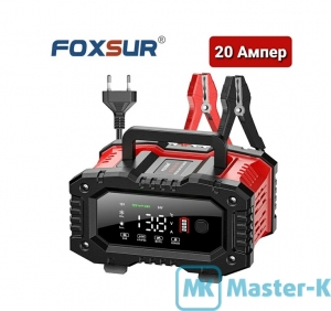 Импульсное зарядное устройство Foxsur FPT-200 (12V/20A-24V/10A) Red