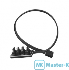 Разветвитель питания Gelid PWM FAN HUB (FC-PWM-04) 4-pin PWM to 4x4-pin PWM