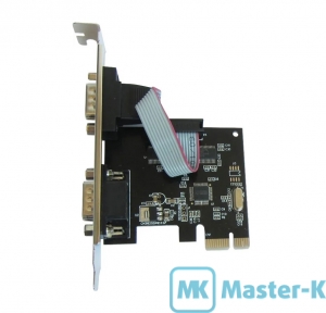 Контроллер PCI-E COM Dynamode RS232-2port-PCIE-LP