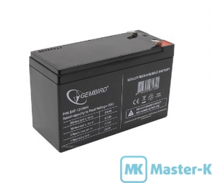 Аккумуляторная батарея 12В/9 Ач для UPS Gembird BAT-12V9AH