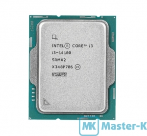 Intel Core i3-14100 3,50GHz/4800MHz/12Mb-L3, LGA-1700 Tray