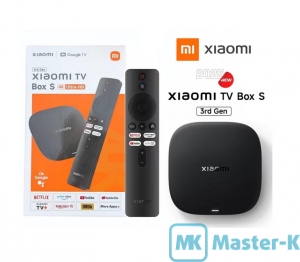 Медиаплеер Xiaomi TV Box S 3rd Gen 2/32 Gb International Edition (MDZ-32-AA)
