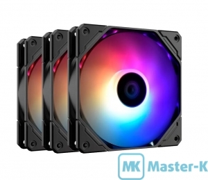 CASE ID-Cooling TF-12025-Pro ARGB TRIO Black 120x120x25мм