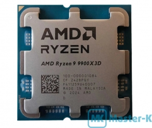 AMD RYZEN 9 9900X3D 4,4GHz (Turbo 5.50GHz)/12C,24T/131Mb-L3, AM5 Tray (100-000001368)