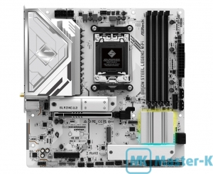 Socket AM5 AsRock B850M Steel Legend WiFi, AMD B850 Chipset, mATX