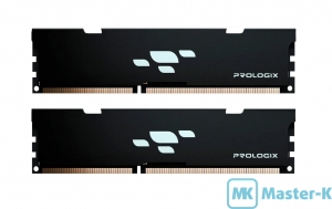 DDR4 32Gb (2*16Gb) 3200 Prologix Black (PRO32GB3200B4K)