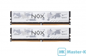 DDR5 32Gb (2x16Gb) 5600 Apacer NOX White (AH5U32G56C522MWAA-2)