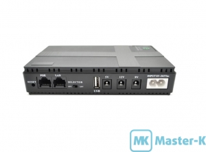 ИБП для роутеров Voltronic DC1018 Black 5V-24V 10400mAh