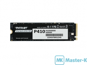 SSD M.2 PCI-E 2Tb Patriot P410 M.2 2280 NVMe PCI-E 4.0 x4 (P410P2TBM28H)