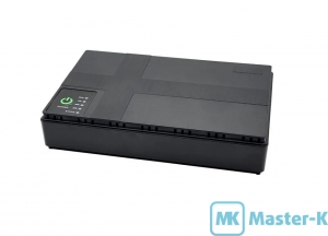 ИБП для роутеров Hoco DC1018P Black 5V-24V 10400mAh