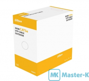 Кабель UTP Cat 5е Медь 305m Dahua DH-PFM920-5EU для внешней прокладки