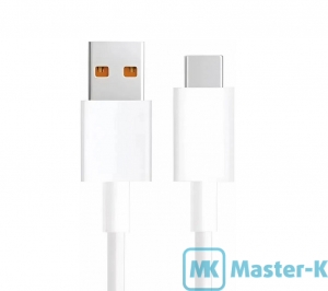 Кабель USB 2.0 Type C, 1.0 м Xiaomi BHR6032GL 100W White