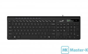 Клавиатура Genius SlimStar 230 II Black USB (31310048406)