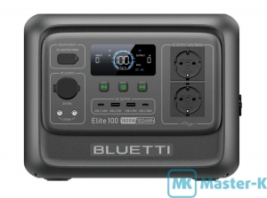 Зарядная станция Bluetti Elite 100 V2 1024 Wh Black (P-EL100V2-EU-GY-BL-010)